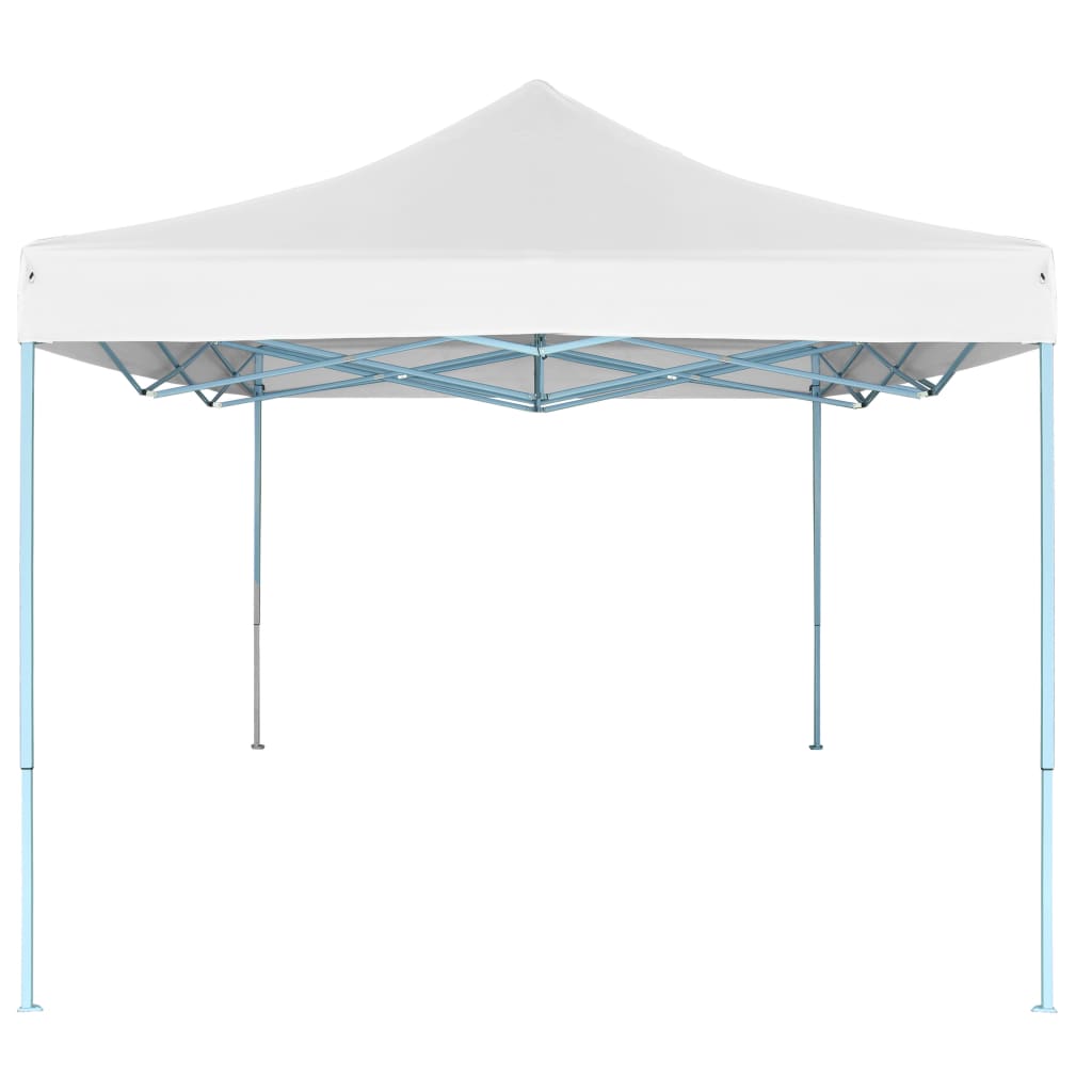 Vidaxl partytent inklapbaar 280x410x315 cm staal wit