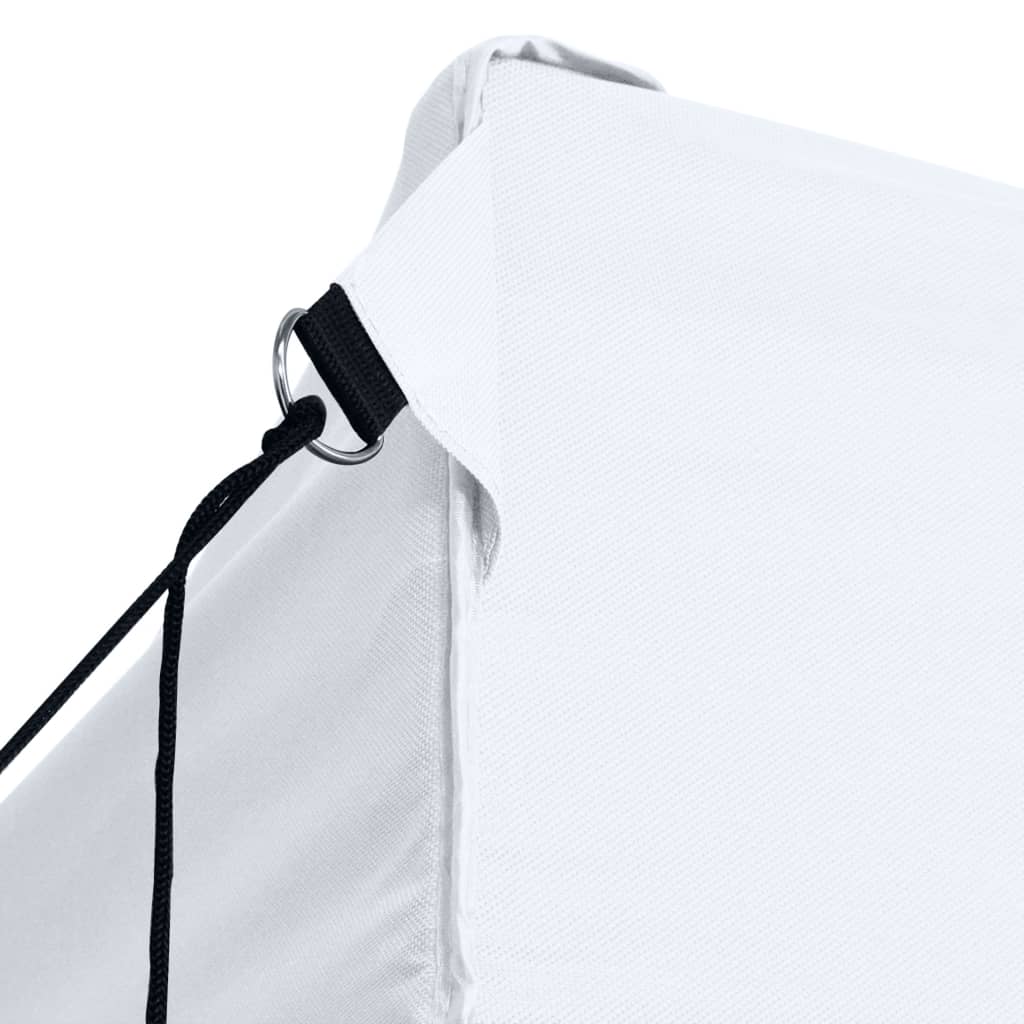 Vidaxl partytent met 3 zijwanden inklapbaar 280x410x315 cm staal wit