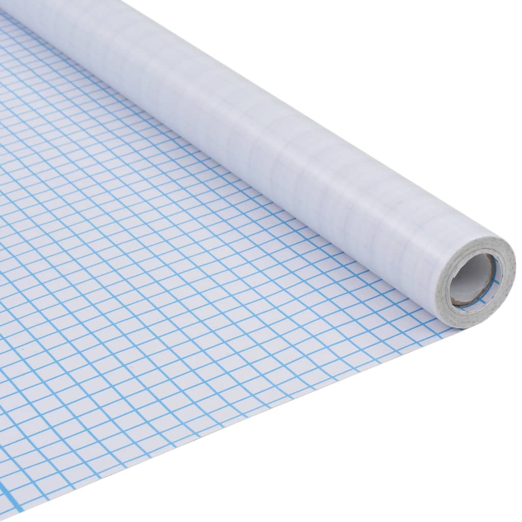 Vidaxl raamfolie strepenpatroon mat 0,9x50 m pvc