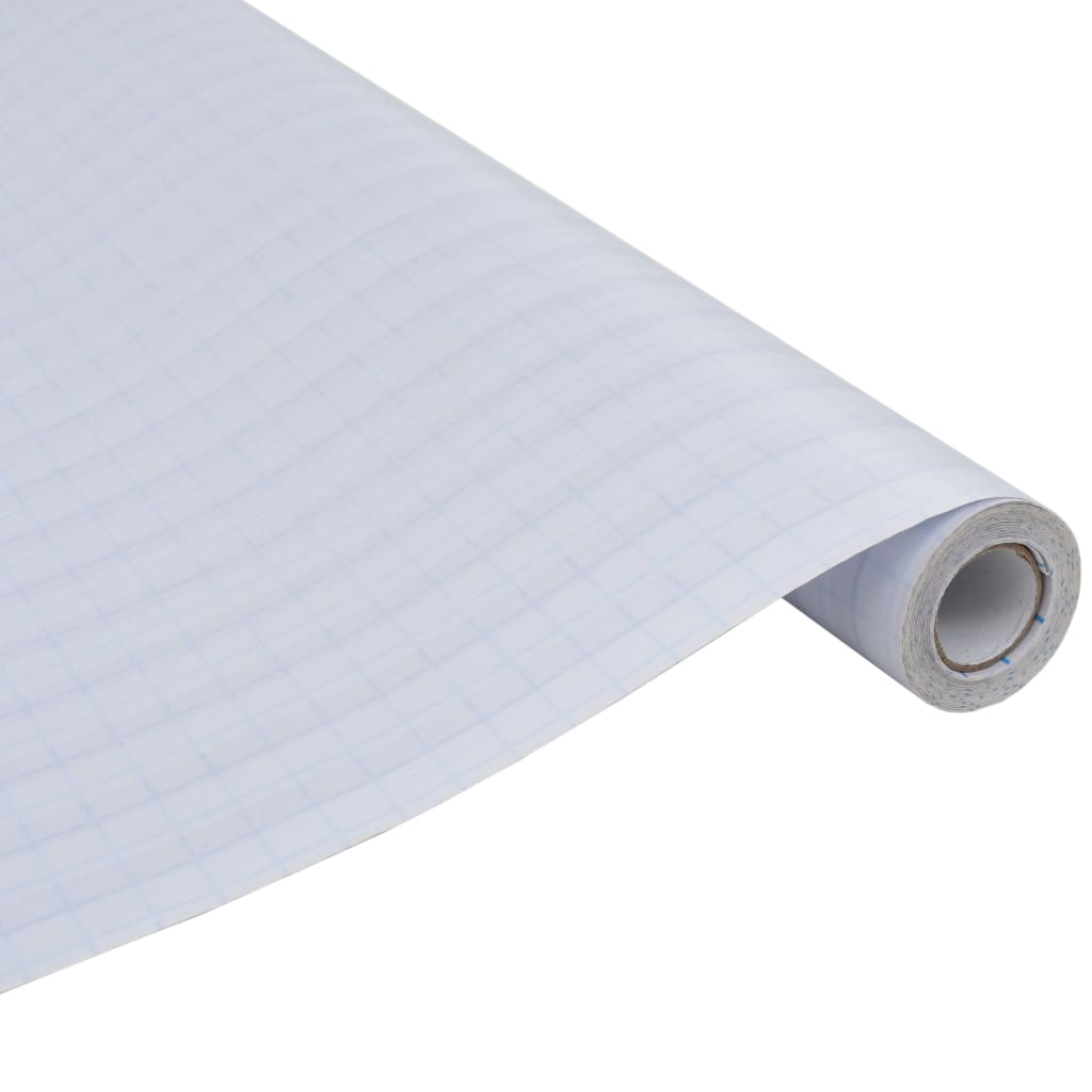 Vidaxl raamfolie strepenpatroon mat 0,9x50 m pvc