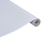 Vidaxl raamfolie strepenpatroon mat 0,9x50 m pvc