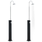Vidaxl solardouche 20 l 214 cm zwart