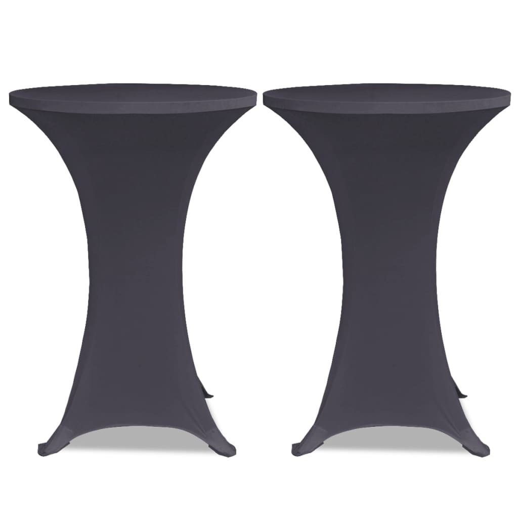 Vidaxl tafelhoes stretch 4 st 70 cm antraciet