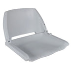 Vidaxl bootstoelen 2 st inklapbare rugleuning 41x51x48 cm grijs