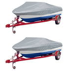 Vidaxl boothoezen 2 st 610-671x254 cm grijs