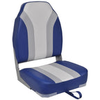 Vidaxl bootstoelen inklapbaar 2 st met hoge rugleuning