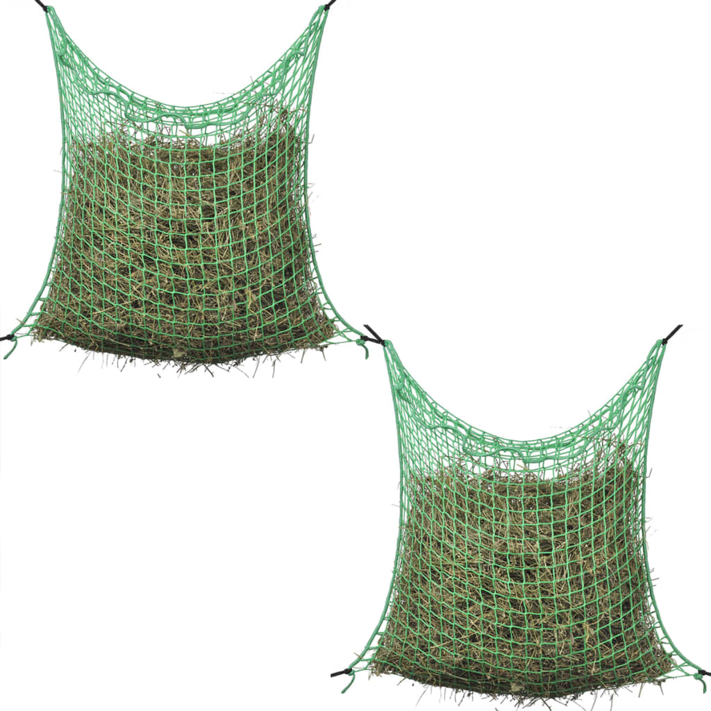 VidaXL Hooinetten 2 st vierkant 0,9x3 m PP