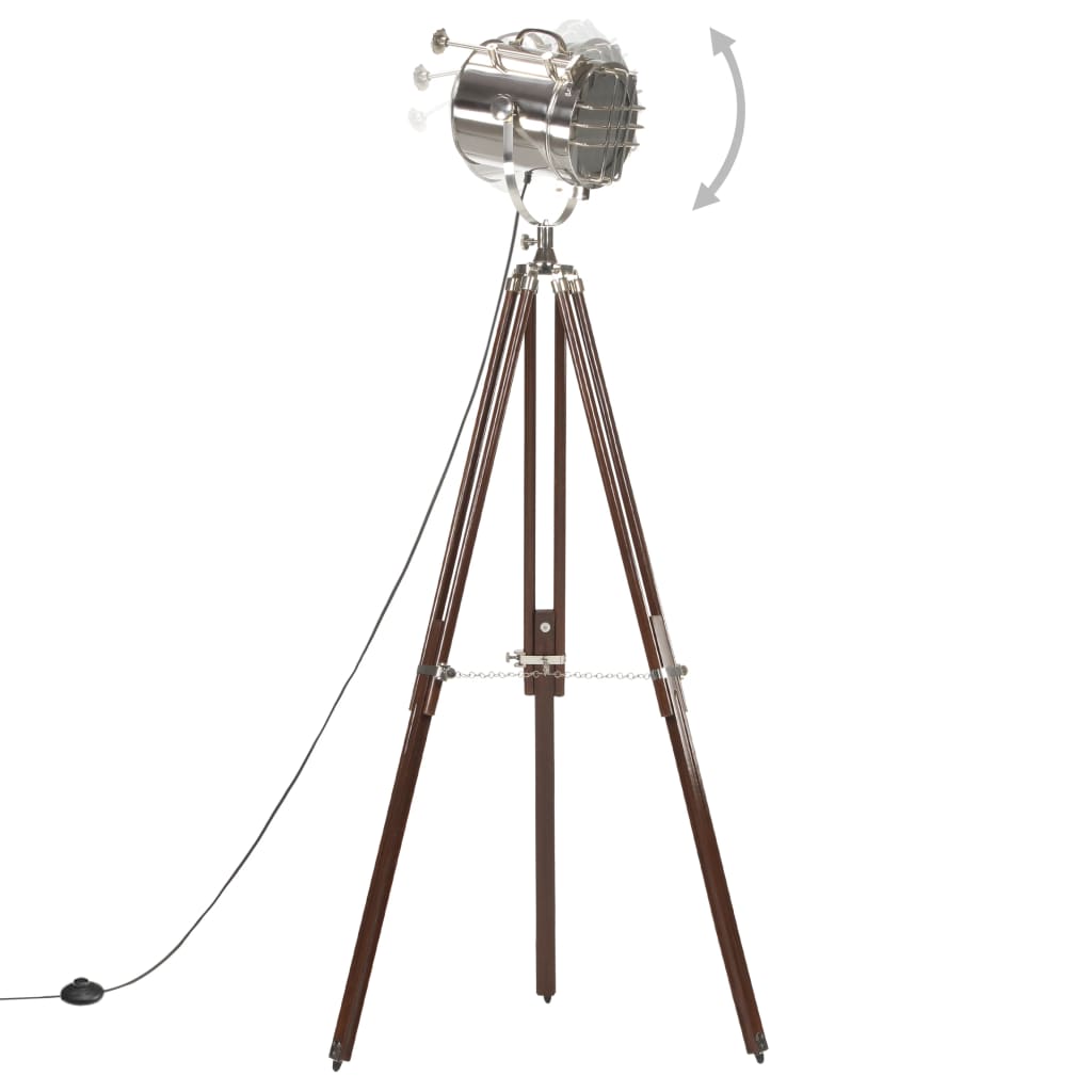 Vidaxl vloerlamp driepoot 180 cm massief mangohout