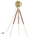 Vidaxl vloerlamp driepoot 193 cm massief mangohout