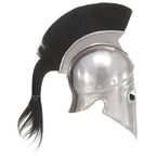 Vidaxl soldatenhelm grieks replica larp staal zilverkleurig