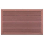 Vidaxl vloerelement voor solardouche 101x63x5,5 cm hkc bruin