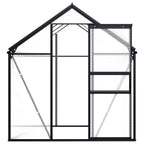VidaXL Tuinkas 3,61 m³ aluminium antracietkleurig