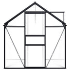 VidaXL Tuinkas 4,75 m² aluminium antracietkleurig