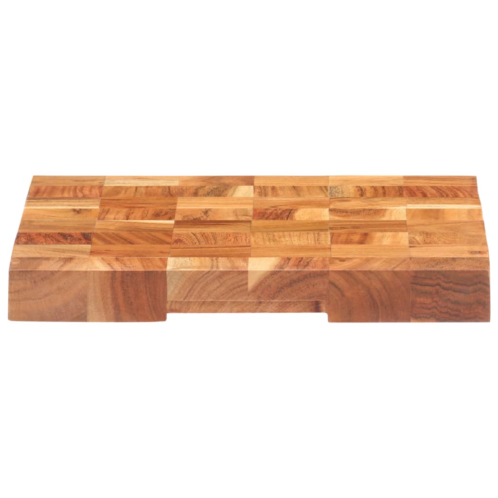 VidaXL Hakblok 40x30x3,8 cm massief acaciahout