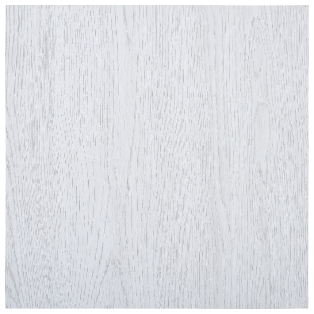 Vidaxl vloerplanken zelfklevend 5,11 m² pvc wit