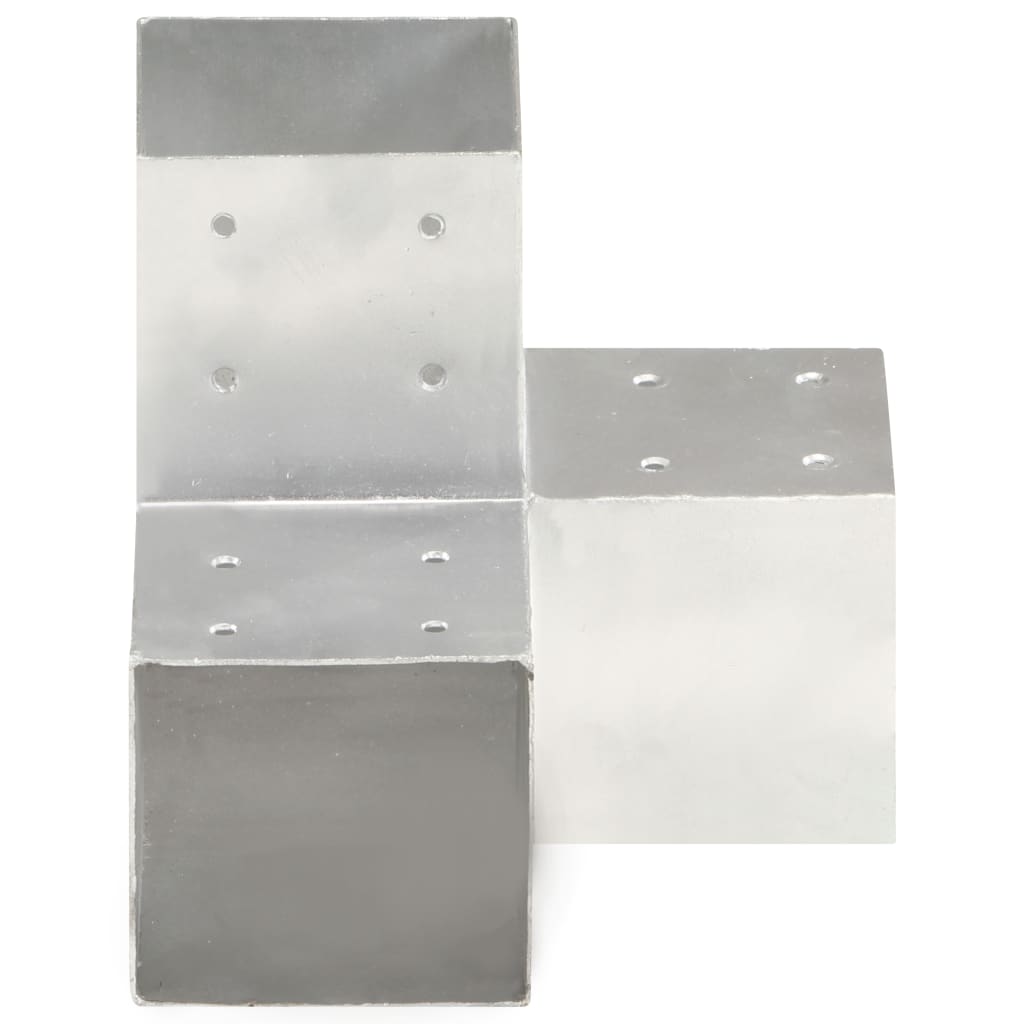 Vidaxl paalverbinding y-vorm 101x101 mm gegalvaniseerd metaal