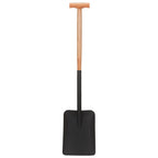 VidaXL Spade T-greep staal en essenhout