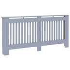 Vidaxl radiatorombouw 172x19x81,5 cm mdf antraciet