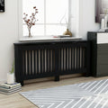 Vidaxl radiatorombouw 172x19x81,5 cm mdf zwart