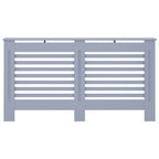 Vidaxl radiatorombouw 152x19x81,5 cm mdf antraciet