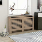 Vidaxl radiatorombouw 152x19x81,5 cm mdf