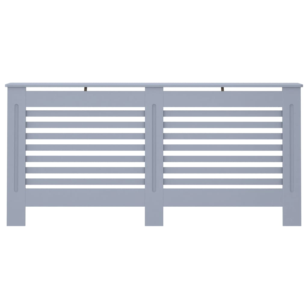 Vidaxl radiatorombouw 172x19x81,5 cm mdf antraciet