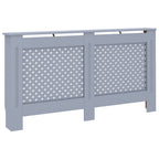 Vidaxl radiatorombouw 152x19x81,5 cm mdf antraciet