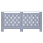 Vidaxl radiatorombouw 172x19x81,5 cm mdf antraciet