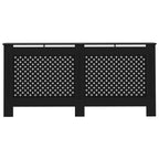 Vidaxl radiatorombouw 172x19x81,5 cm mdf zwart