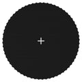 Vidaxl springmat voor 12 feet 3,66 m ronde trampoline stof zwart