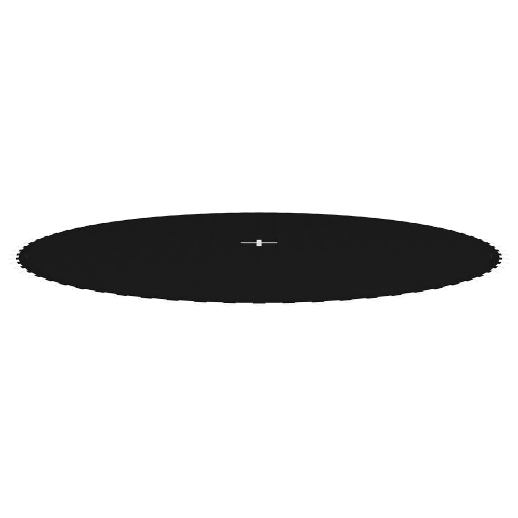 Vidaxl springmat voor 13 feet 3,96 m ronde trampoline stof zwart