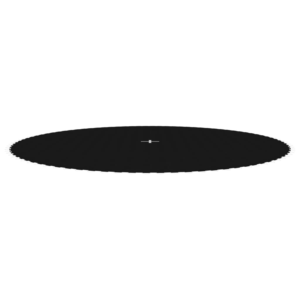 Vidaxl springmat voor 15 feet 4,57 m ronde trampoline stof zwart