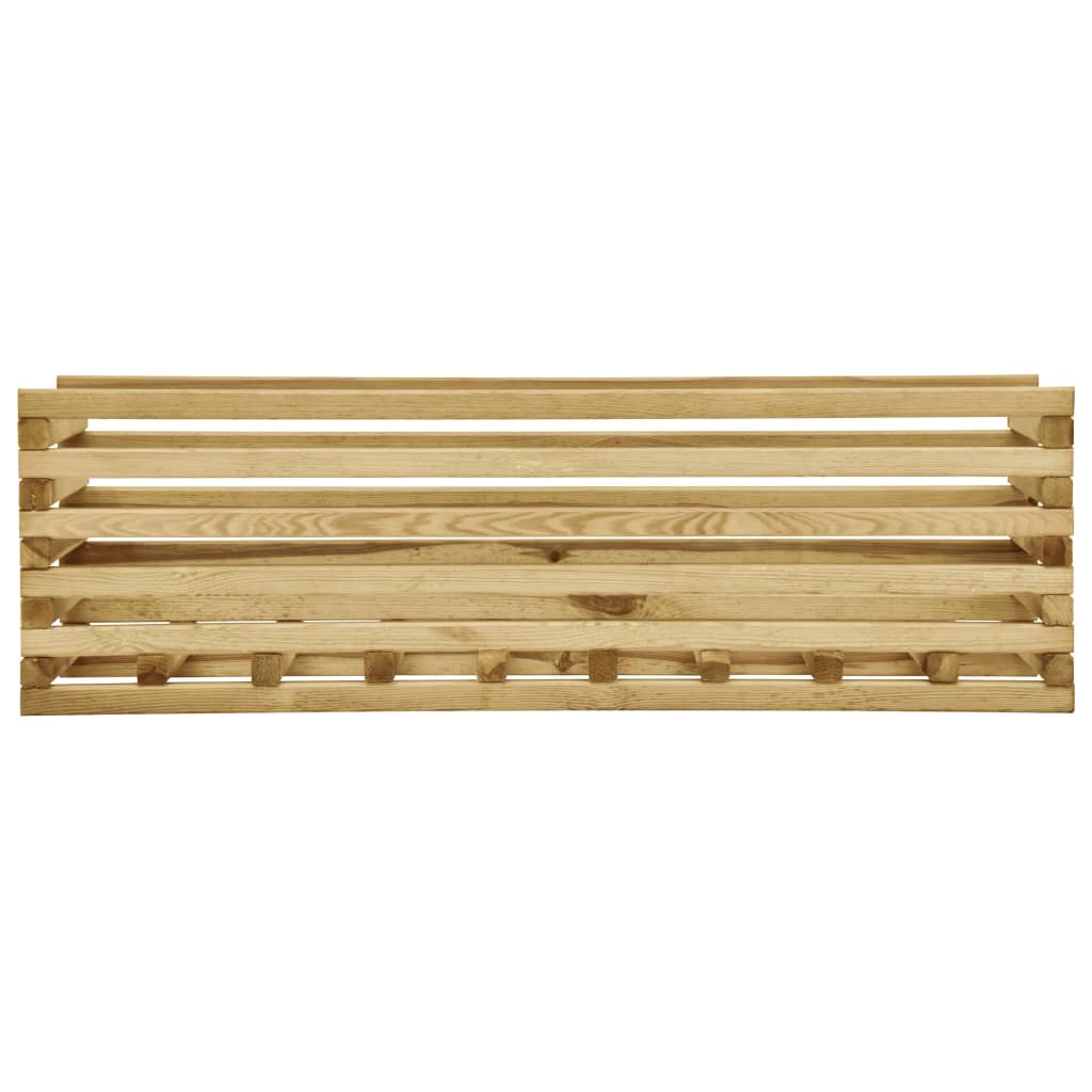 VidaXL Plantenbak verhoogd 120x40x38,5 cm geïmpregneerd grenenhout