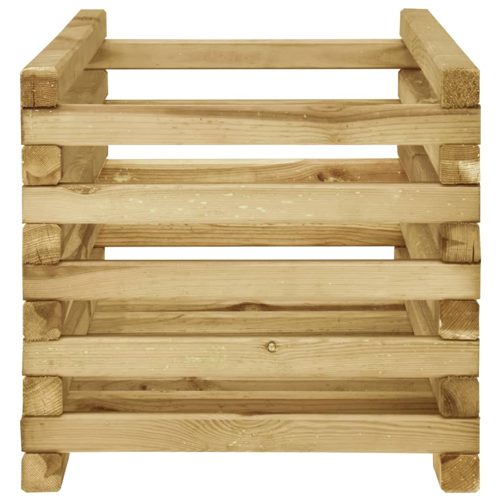 VidaXL Plantenbak verhoogd 120x40x38,5 cm geïmpregneerd grenenhout