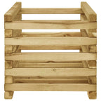 VidaXL Plantenbak verhoogd 120x40x38,5 cm geïmpregneerd grenenhout