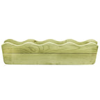 VidaXL Plantenbak verhoogd 80x18x18 cm geïmpregneerd grenenhout