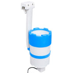 Vidaxl zwembadskimmer hangend en pomp met adapter 16 cm kunststof