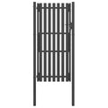 VidaXL Poort 1x2,5 m staal antraciet