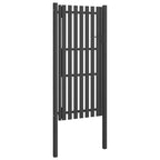 VidaXL Poort 1x2,5 m staal antraciet