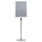 Vidaxl posterstandaard a3 aluminiumlegering zilverkleurig