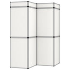 VidaXL Promotiewand met 12 panelen inklapbaar 242x200 cm wit