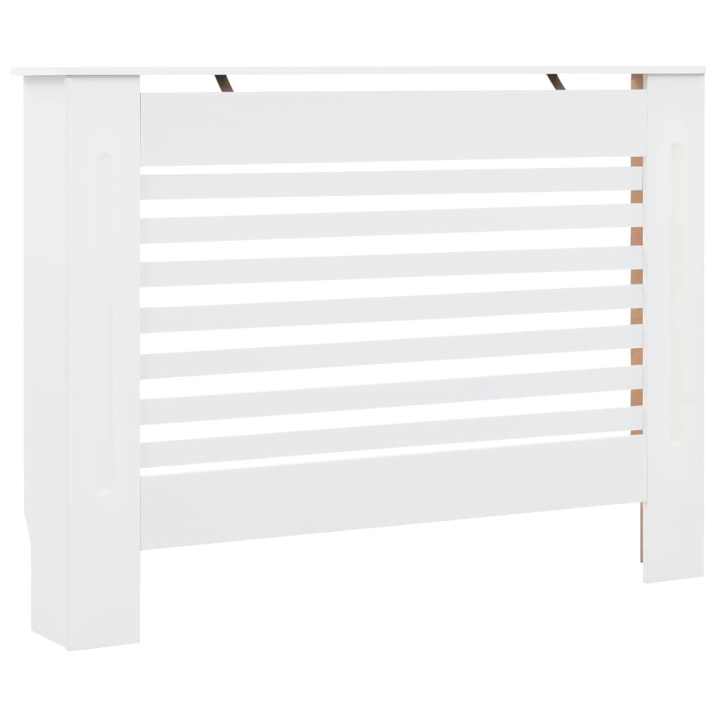 Vidaxl radiatorombouwen 2 st 112x19x81,5 cm mdf wit