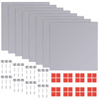 Vidaxl spiegeltegels frameloos 16 st 20,5 cm glas