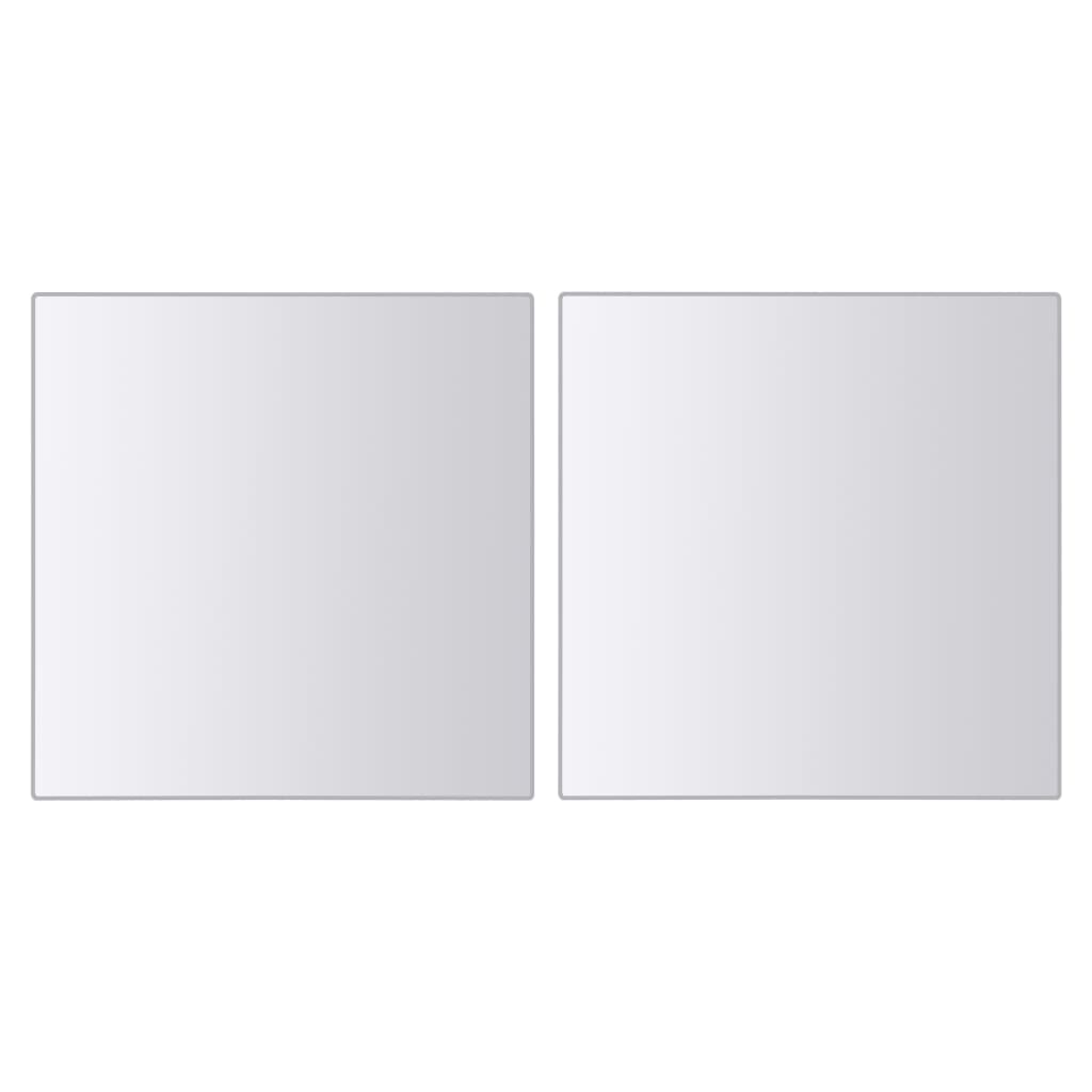 VidaXL 16 st Spiegeltegels meervormig glas