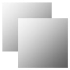 Vidaxl wandspiegels 2 st vierkant 40x40 cm glas