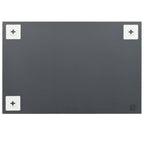 Vidaxl wandspiegels 2 st rechthoekig 60x40 cm glas