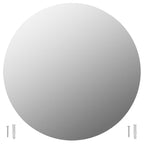 Vidaxl wandspiegels 2 st rond 60 cm glas