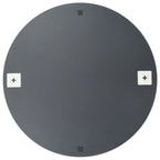 Vidaxl wandspiegels 2 st rond 70 cm glas