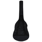Vidaxl gitaartas voor 4 4 (39 ) klassieke gitaar 100x37 cm stof zwart