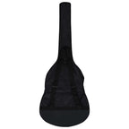 Vidaxl gitaartas voor 3 4 (36 ) klassieke gitaar 94x35 cm stof zwart